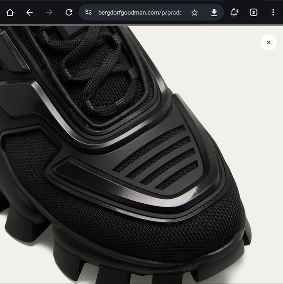 Authentic Prada Cloud ThunderBust High Top Sneakers - Picture 8 of 9